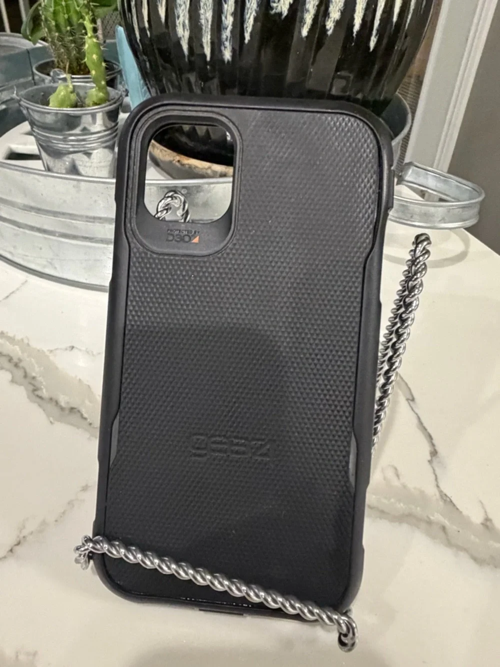 iPhone 15 Pro Max heavy duty Black Protective Phone Case